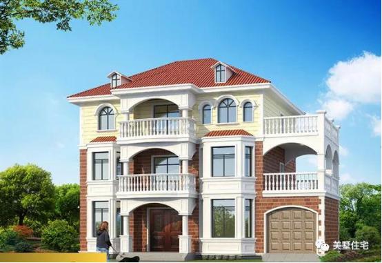 自建房實(shí)景照和效果圖對(duì)比，建好真不比效果圖差