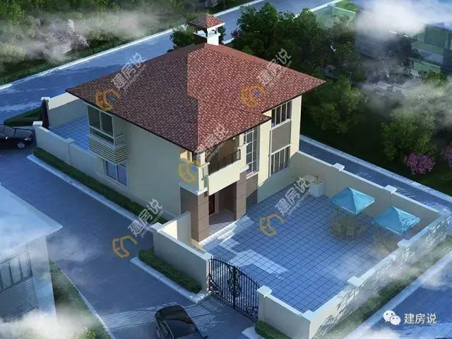 3款帶庭院的農村自建房方案，休閑宜居