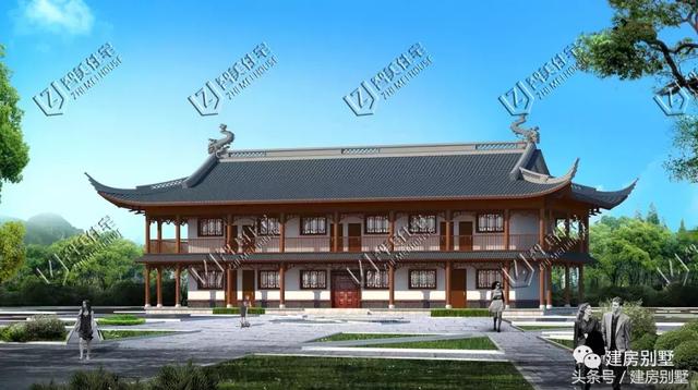 幾款中式別墅方案，傳統中式、新中式、現代中式都有