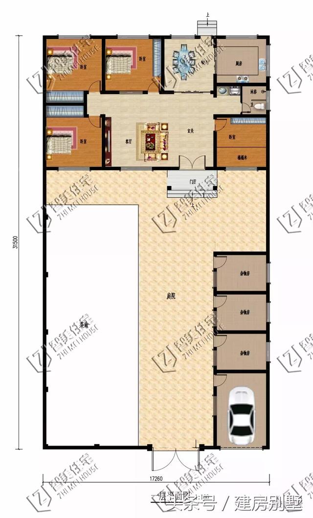 幾款中式別墅方案，傳統中式、新中式、現代中式都有