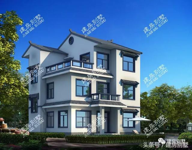 幾款中式別墅方案，傳統中式、新中式、現代中式都有