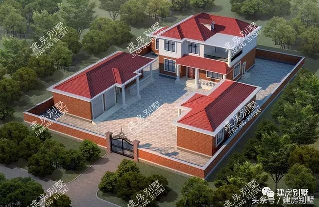 幾款中式別墅方案，傳統中式、新中式、現代中式都有