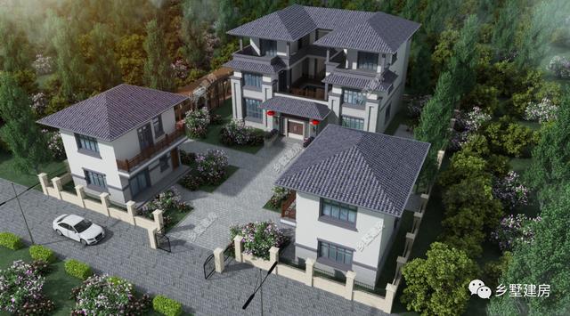 30套傳統(tǒng)中式住宅效果圖集，看完都點(diǎn)贊