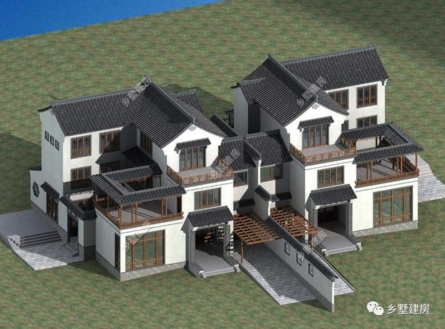 30套傳統(tǒng)中式住宅效果圖集，看完都點(diǎn)贊