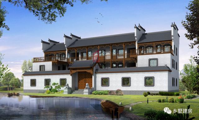 30套傳統(tǒng)中式住宅效果圖集，看完都點(diǎn)贊