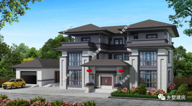 30套傳統(tǒng)中式住宅效果圖集，看完都點(diǎn)贊