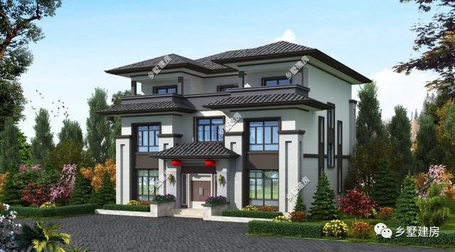 30套傳統(tǒng)中式住宅效果圖集，看完都點(diǎn)贊