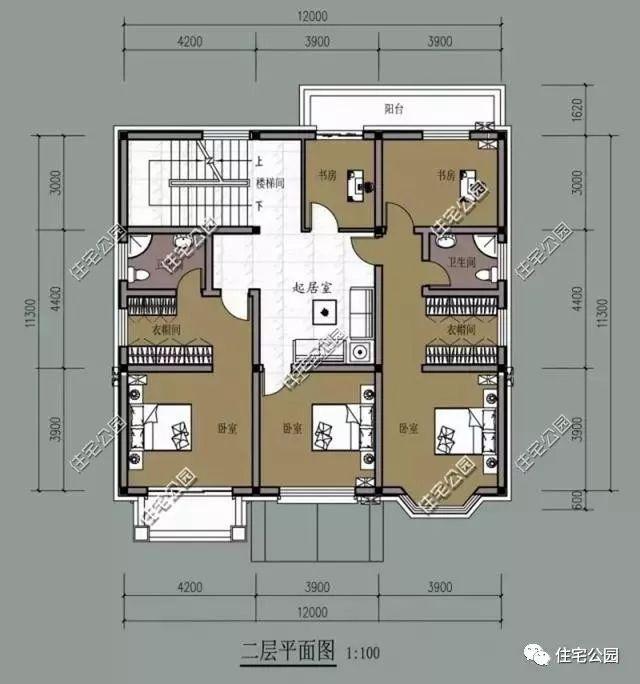 幾套農村自建別墅外觀實景圖，附戶型圖和施工過程