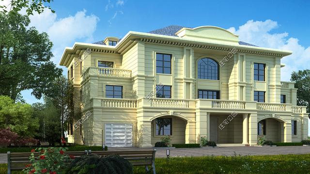 幾套帶車庫的農村自建別墅戶型方案，沒車庫都不敢叫別墅