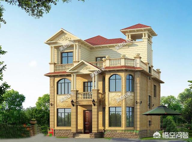 農(nóng)村12米×12米自建三層別墅的設(shè)計(jì)圖，有比較好的推薦嗎？