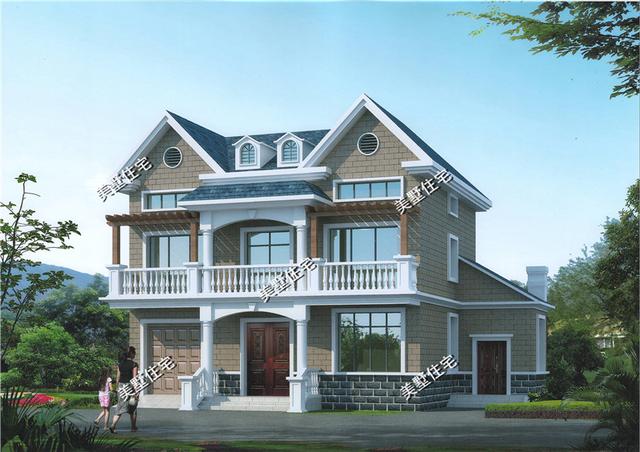 10套農(nóng)村三層自建房外觀圖，農(nóng)村建保證不土