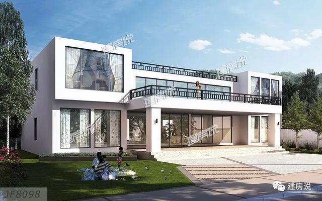 12款現代時尚的小別墅外觀圖，看膩了歐美別墅換換