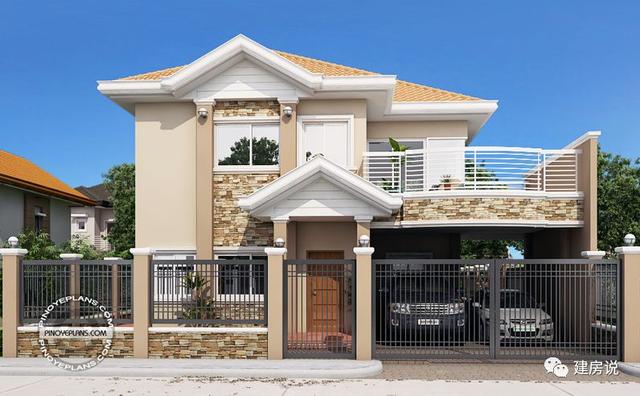 12款現代時尚的小別墅外觀圖，看膩了歐美別墅換換