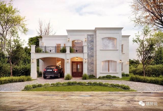 12款現代時尚的小別墅外觀圖，看膩了歐美別墅換換