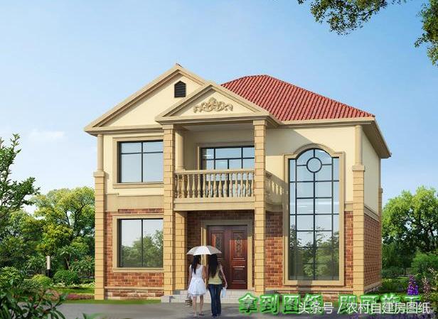 幾款復式二層樓房戶型方案圖，客廳中空的才顯高檔