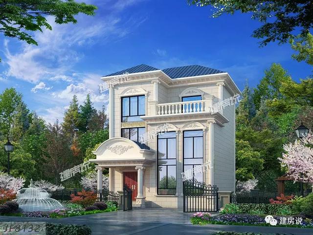 80平內新農村別墅房屋設計圖，小戶型也能建出大效果