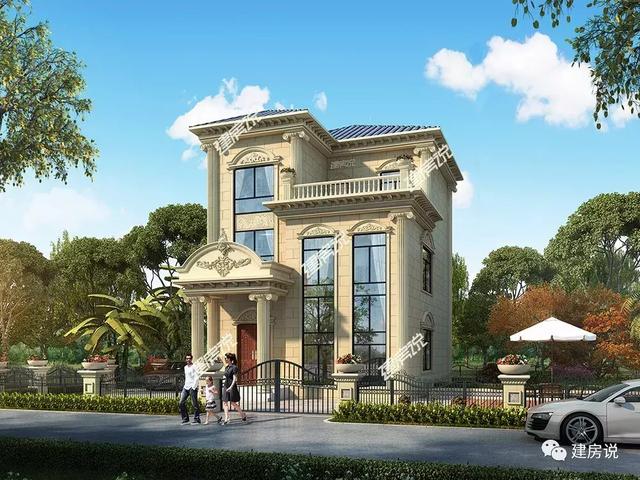 80平內新農村別墅房屋設計圖，小戶型也能建出大效果