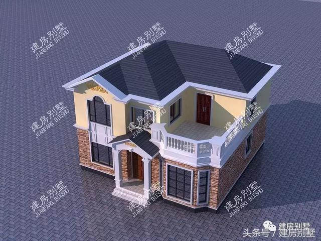 面寬11米左右的兩層別墅小樓設(shè)計圖，這2款很受歡迎