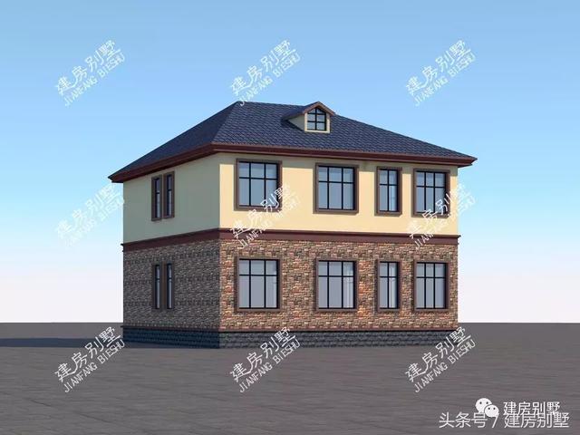 面寬11米左右的兩層別墅小樓設(shè)計圖，這2款很受歡迎
