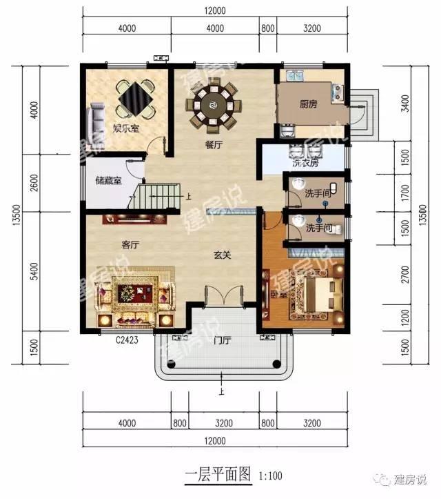 5款全新設計的兩層小樓房設計圖，回家建一棟，不再漂泊