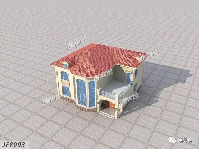 5款全新設計的兩層小樓房設計圖，回家建一棟，不再漂泊