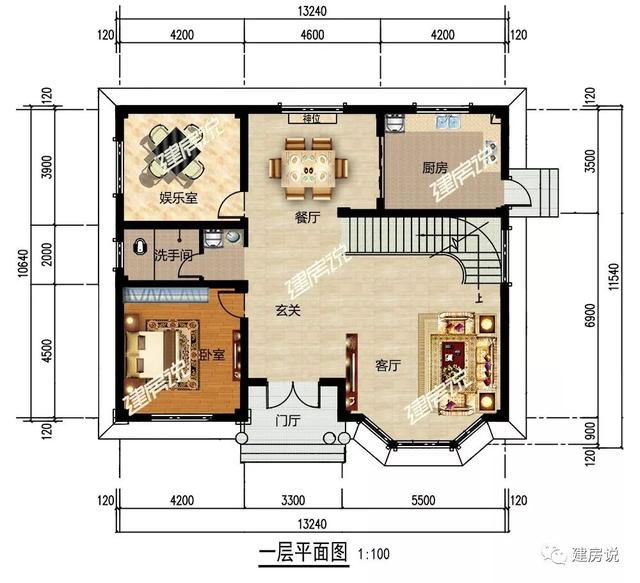 5款全新設計的兩層小樓房設計圖，回家建一棟，不再漂泊