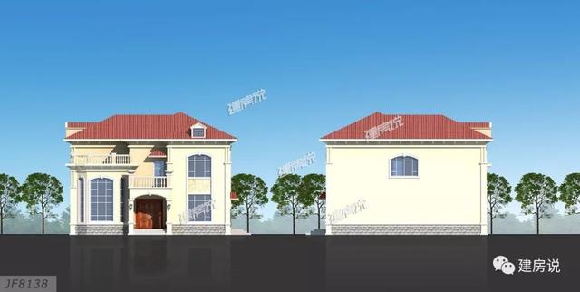 5款全新設計的兩層小樓房設計圖，回家建一棟，不再漂泊