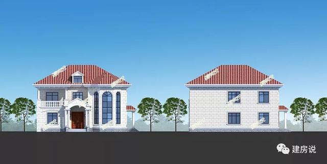 5款全新設計的兩層小樓房設計圖，回家建一棟，不再漂泊