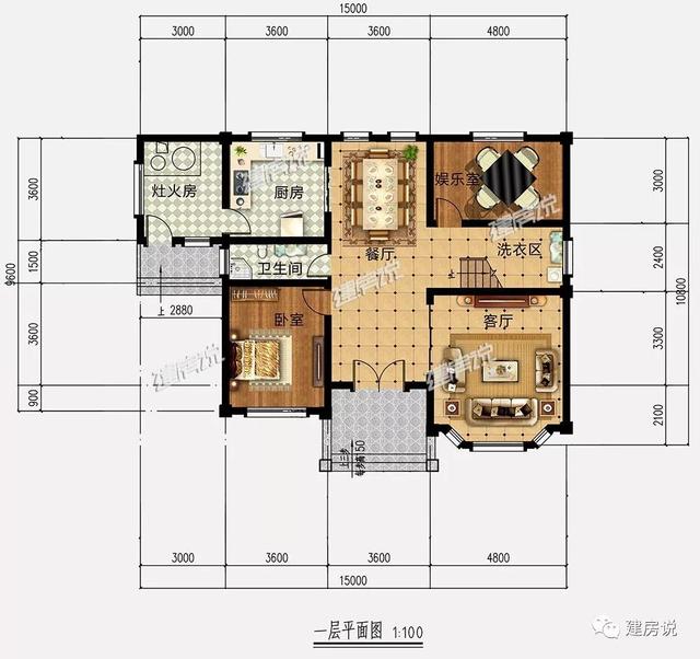 5款全新設計的兩層小樓房設計圖，回家建一棟，不再漂泊