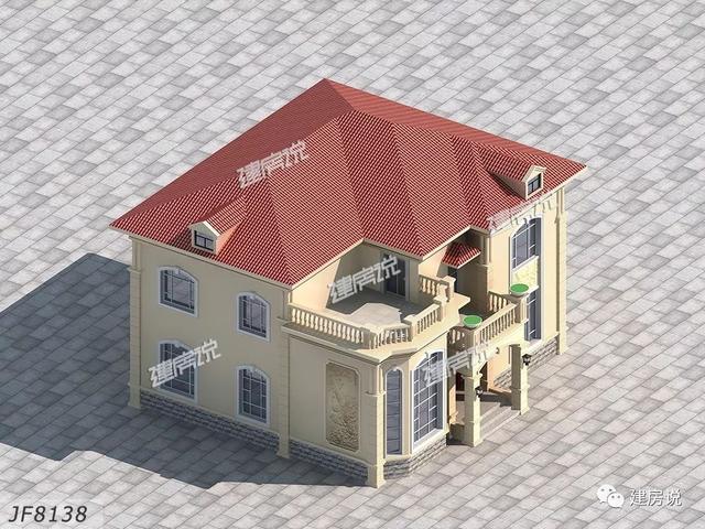 5款全新設計的兩層小樓房設計圖，回家建一棟，不再漂泊