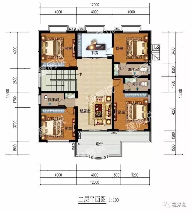 5款全新設計的兩層小樓房設計圖，回家建一棟，不再漂泊