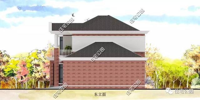 12X23米的雙層別墅，冬暖夏涼，含全圖預算