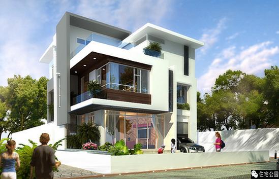 享受現代別墅的美，過幸福安詳的生活！