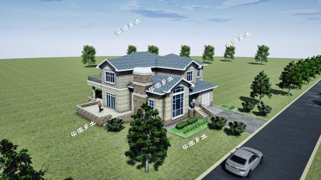 二層磚混結構鄉間小別墅全套圖紙分享！