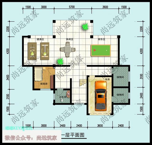 簡(jiǎn)單三層小別墅 戶型更是完美布局