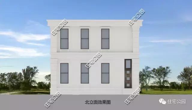 自建11X11米農村2層別墅，帶鍋爐房露臺設計，適合農村！