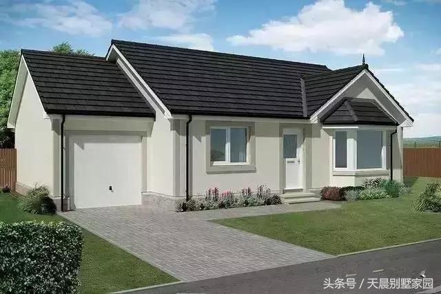 5套農村自建一層別墅，一套比一套大氣美觀！含設計圖