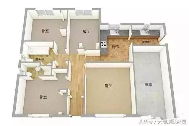 5套農村自建一層別墅，一套比一套大氣美觀！含設計圖