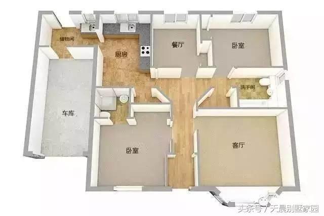 5套農村自建一層別墅，一套比一套大氣美觀！含設計圖