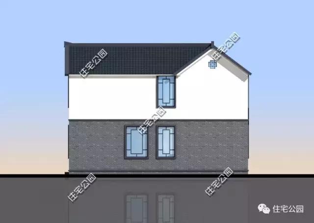 13X13米農村2層別墅，布局有序風景好，含預算！