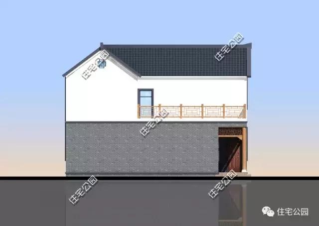 13X13米農村2層別墅，布局有序風景好，含預算！