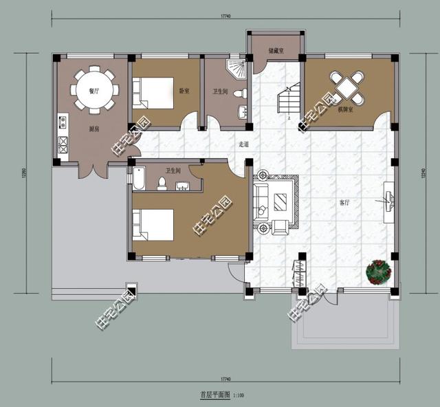 農村這樣蓋紅磚房，瞬間秒殺城里豪華別墅