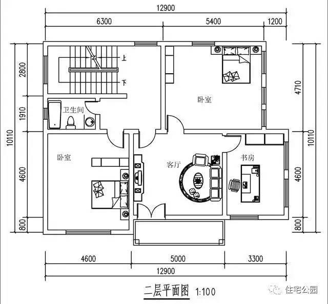 360平的農村別墅，35萬建成，實拍！