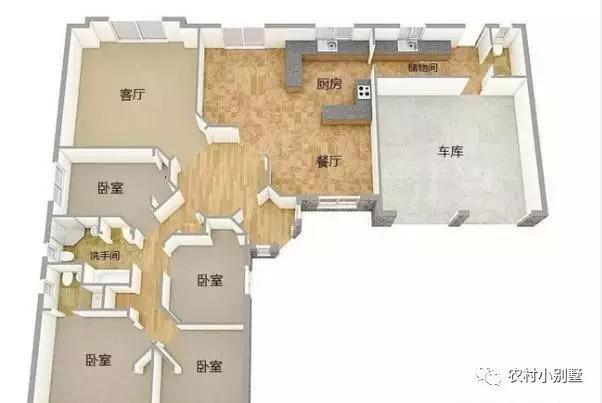 想回農(nóng)村蓋房的人看看這6款設(shè)計圖，一點不比別墅差！