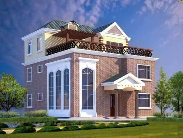 精選10套自建別墅戶型，含效果圖及平面圖