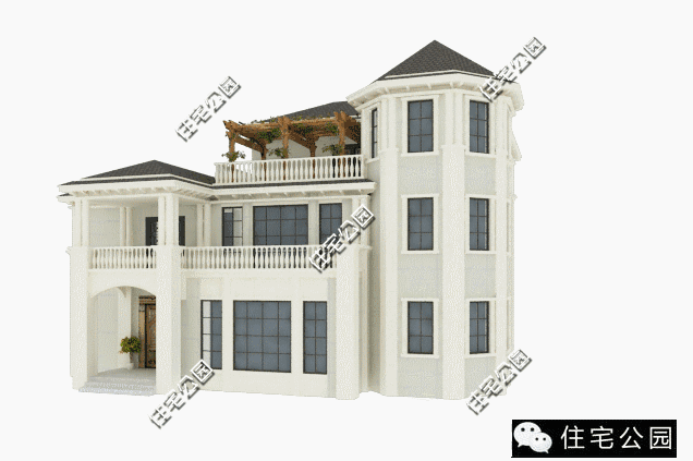 10.14米X21.84米清新樸素15萬內(nèi)自建別墅方案