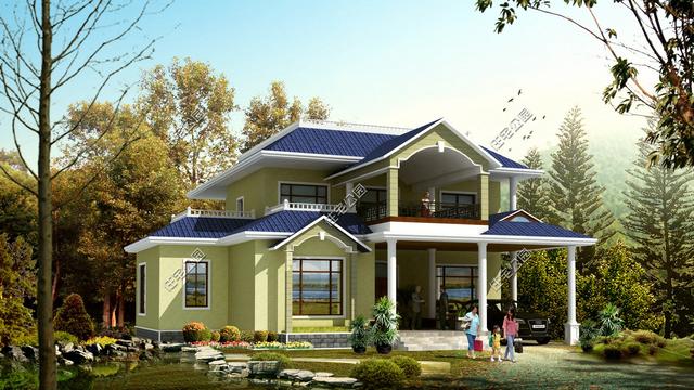 4套老百姓建得起的2層小樓房設計方案圖，你喜歡哪款？