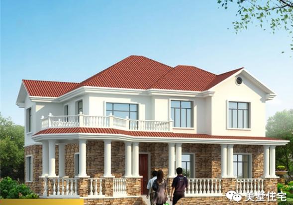 12款兩層小樓房外觀效果圖，風(fēng)格樣式各異