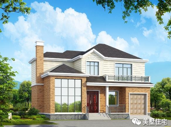 12款兩層小樓房外觀效果圖，風(fēng)格樣式各異