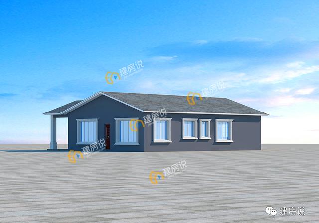 適合北方人建造的一層別墅設(shè)計(jì)圖紙